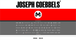 Desktop Screenshot of goebbels.info